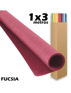 PAPEL KRAFT SADIPAL ROLLO 1X3M FUCSIA