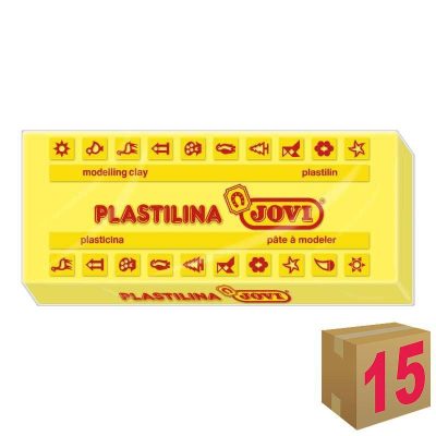 PLASTILINA JOVI ART 71 150GR AMARILLO CLARO C/15