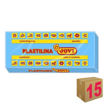 PLASTILINA JOVI ART 71 150GR AZUL CLARO C/15