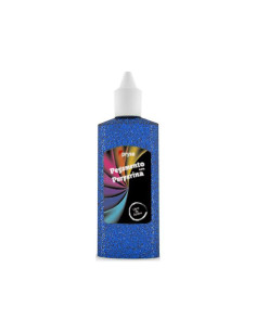 PEGAMENTO CON PURPURINA PRYSE BOTE 30ML AZUL