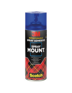 SPRAY MOUNT QUITA Y PON 400ML 3M