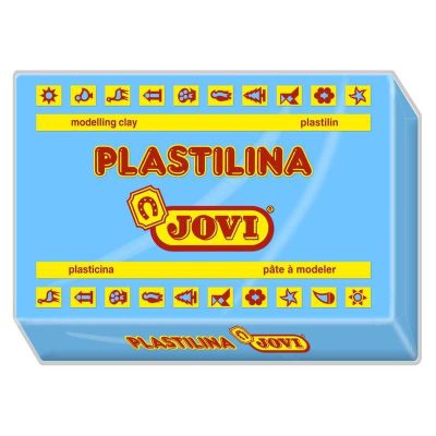 PLASTILINA JOVI ART 72 350GR AZUL CLARO
