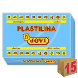 PLASTILINA JOVI ART 72 350GR AZUL CLARO C/15