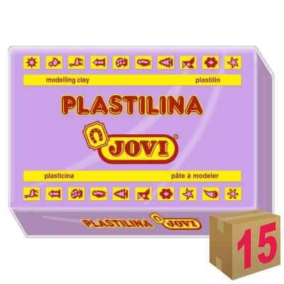 PLASTILINA JOVI ART 72 350GR LILA C/15