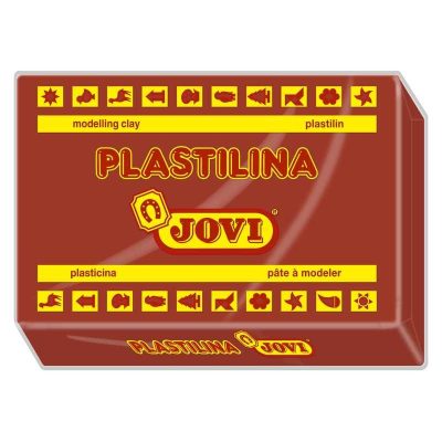 PLASTILINA JOVI ART 72 350GR MARRON