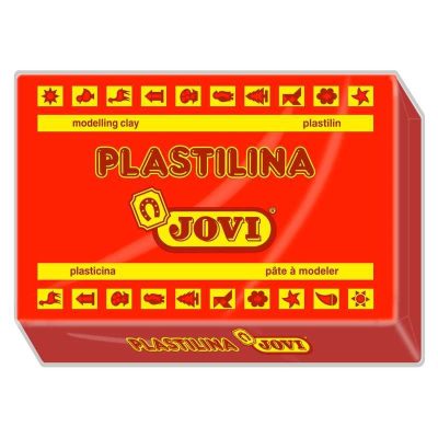 PLASTILINA JOVI ART 72 350GR ROJO