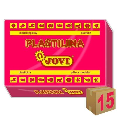 PLASTILINA JOVI ART 72 350GR RUBÍ C/15