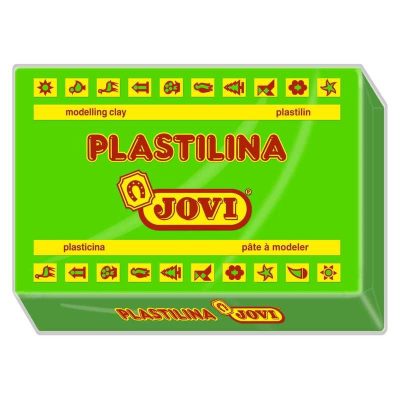PLASTILINA JOVI ART 72 350GR VERDE CLARO