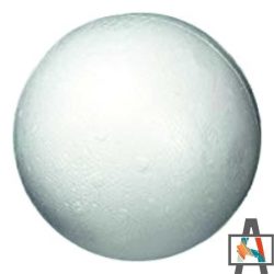 BOLA POLIESTIRENO 20 CM BLÍSTER 1 UD
