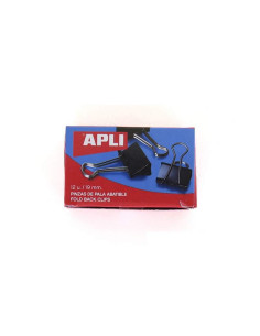 PINZAS ABATIBLES APLI 19MM CAJA 12UD