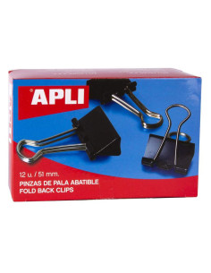PINZAS ABATIBLES APLI 51MM CAJA 12UD