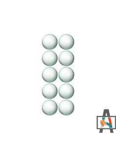 BOLA POLIESTIRENO 3 CM BLÍSTER 10 UD