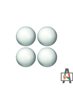 BOLA POLIESTIRENO 6 CM BLÍSTER 4 UD