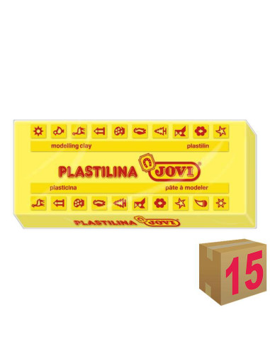 PLASTILINA JOVI ART 71 150GR AMARILLO CLARO C/15