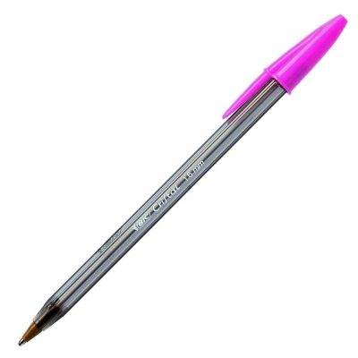 BOLÍGRAFO BIC CRISTAL FUN ROSA