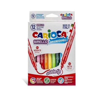 ROTULADOR ESCOLAR CARIOCA BIRELLO 12 COLORES