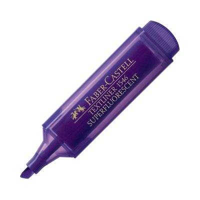 RESALTADOR FABER TEXTLINER 46 SUPERFLUOR VIOLETA