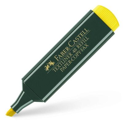 RESALTADOR FABER TEXTLINER 48 AMARILLO