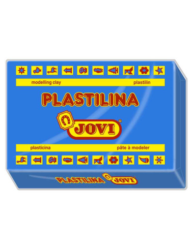 PLASTILINA JOVI ART 72 350GR AZUL OSCURO