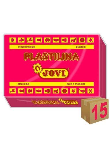 PLASTILINA JOVI ART 72 350GR RUBÍ C/15