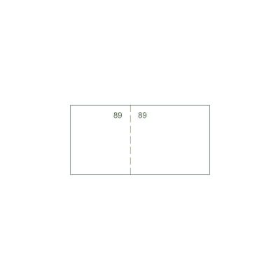 TALONARIO CAJA LOAN 11X5CM NUMERADO BLANCO T-25