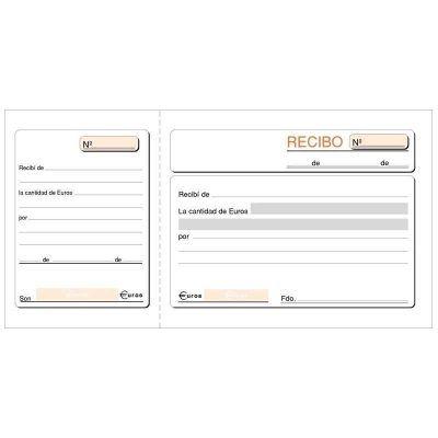 TALONARIO RECIBO LOAN 1/3 FOLIO CON MATRIZ T-16
