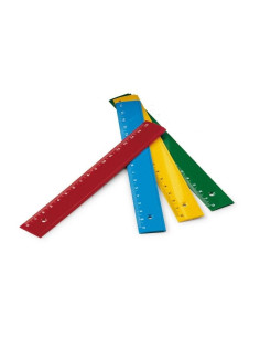 REGLA ESCOLAR DFH 15 CM COLORE SURTIDOS