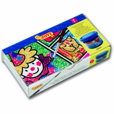 TEMPERA JOVI ESCOLAR 35ML CAJA 7 COLORES SURTIDOS