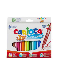 ROTULADOR ESCOLAR CARIOCA JOY 36 COLORES