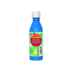 TEMPERA JOVI LIQUIDA 250ML AZUL CYAN