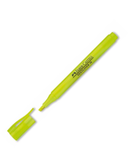 RESALTADOR FABER TEXTLINER 38 AMARILLO