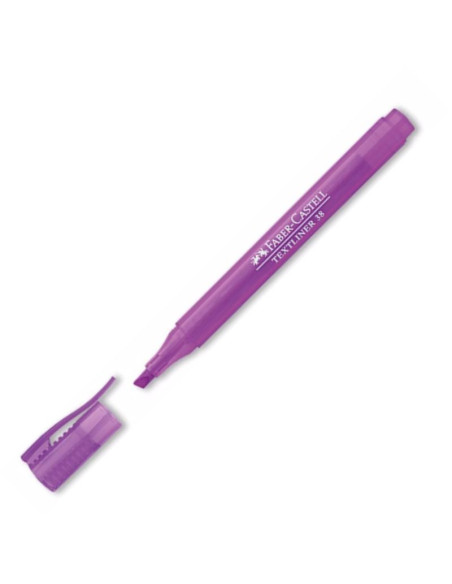 RESALTADOR FABER TEXTLINER 38 VIOLETA