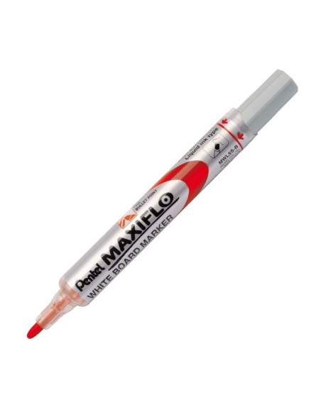 ROTULADOR PIZARRA PENTEL MAXIFLO ROJO MWL5S RJ