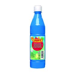 TEMPERA JOVI LIQUIDA 500ML AZUL CYAN