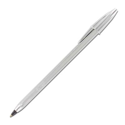 BOLIGRAFO BIC CRISTAL SHINE PLATA