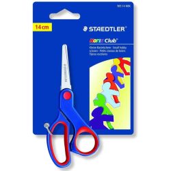 TIJERA ESCOLAR STAEDTLER ERGONOMICA DIESTROS 14CM