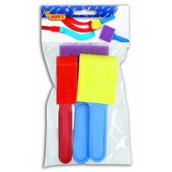 UTIL PINTURA JOVI 3 PINCELES DE ESPUMA GRANDES