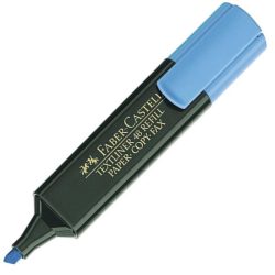 RESALTADOR FABER TEXTLINER 48 AZUL
