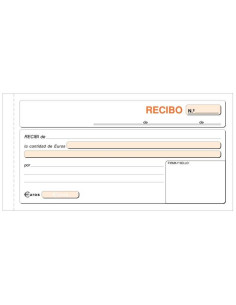 TALONARIO RECIBO LOAN 1/3 FOLIO DUPLO T-60