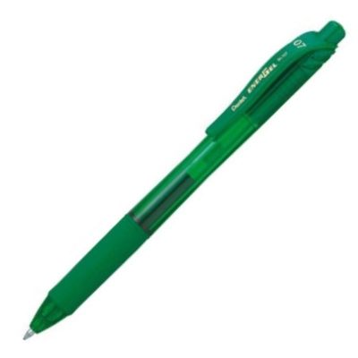 BOLIGRAFO PENTEL ENERGEL X BL107 VERDE