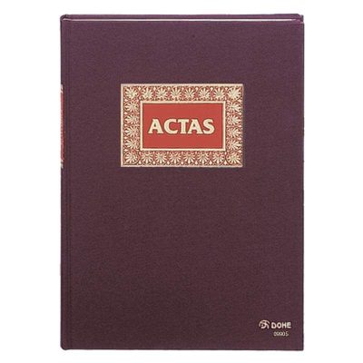LIBRO ENTELADO DOHE FOLIO ACTAS 100H 9905