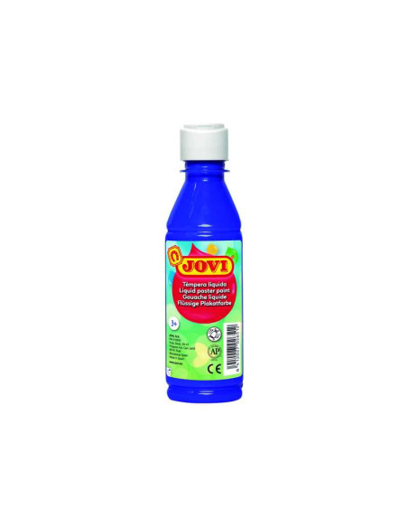 TEMPERA JOVI LIQUIDA 250ML AZUL ULTRAMAR