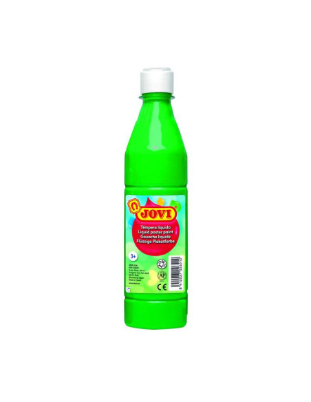 TEMPERA JOVI LIQUIDA 500ML VERDE MEDIO