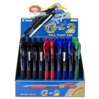 BOLÍGRAFO PILOT G-2 EXPOSITOR 60 UDS