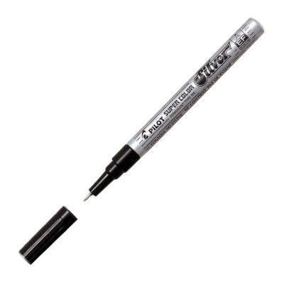 ROTULADOR PERMANENTE PILOT LIQUIDO PLATA F