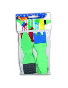 UTIL PINTURA JOVI 4 PINCELES DE GOMA